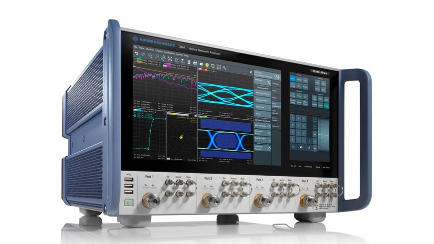 Rohde & Schwarz presenta los nuevos analizadores de redes vectoriales R&S ZNA con un rango de frecuencias de hasta 67 GHz